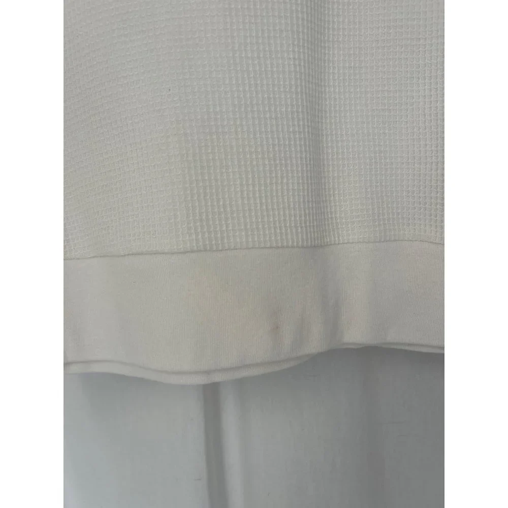 Madewell $52 Womens Waffle Mockneck Tee in Lighthouse Size XS NJ790 - Picture 3 of 5